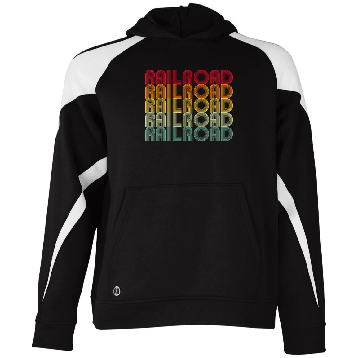 RailRoad Youth Athletic Colorblock Fleece Hoodie - Broken Knuckle Apparel