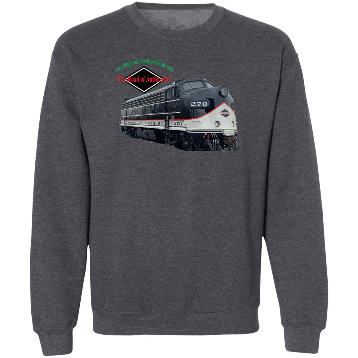 Reading Blue Mountain & Northern “The Road of Anthracite” Crewneck Pullover Sweatshirt - Broken Knuckle Apparel