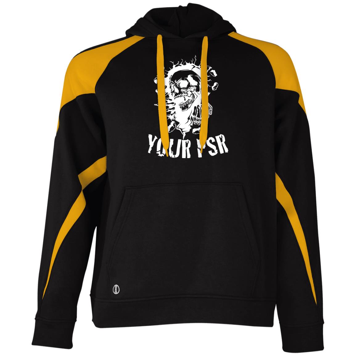 F*CK PSR Athletic Colorblock Fleece Hoodie - Broken Knuckle Apparel