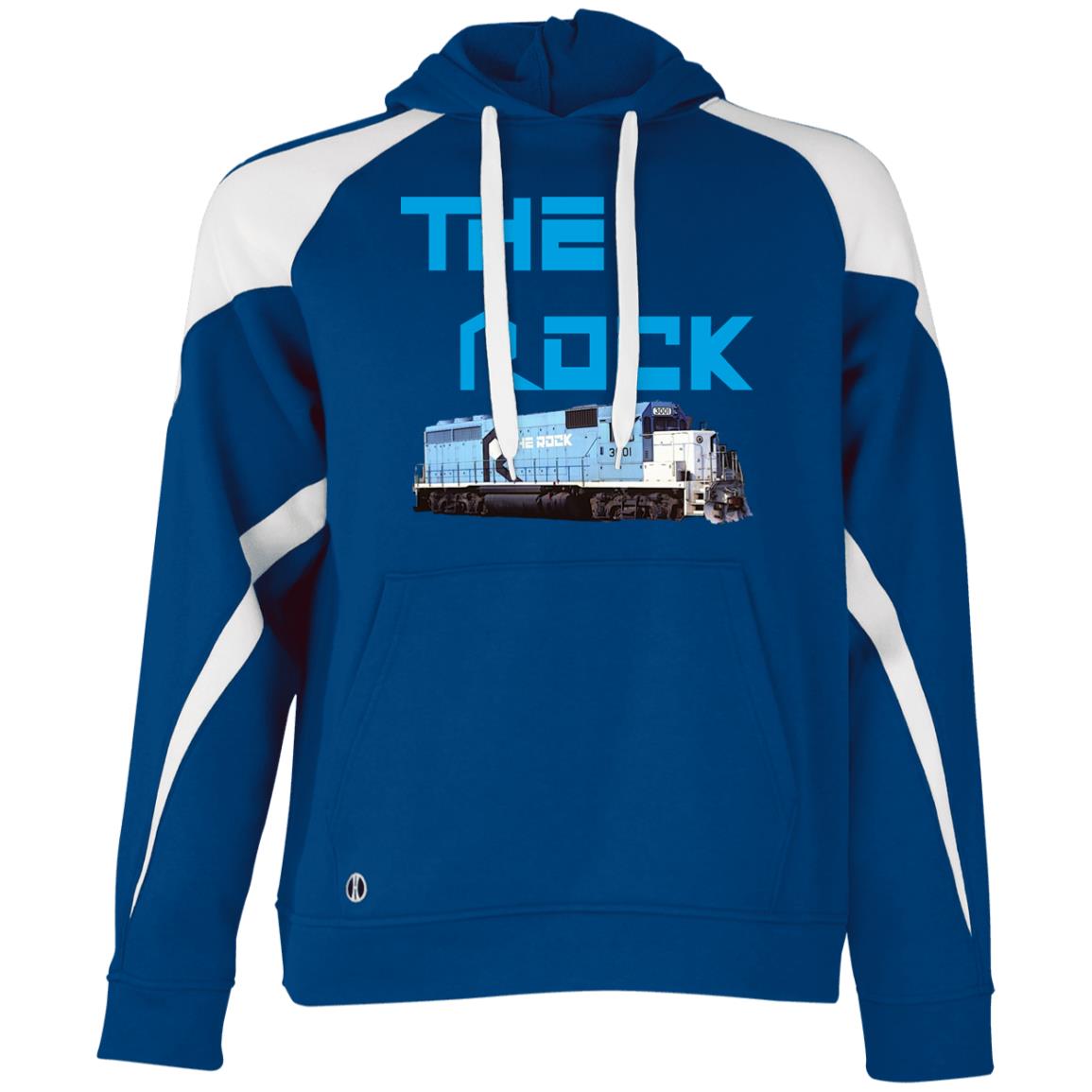 The Rock Loco Athletic Colorblock Fleece Hoodie - Broken Knuckle Apparel