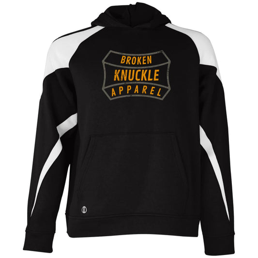 Broken Knuckle Apparel Youth Athletic Colorblock Fleece Hoodie - Broken Knuckle Apparel