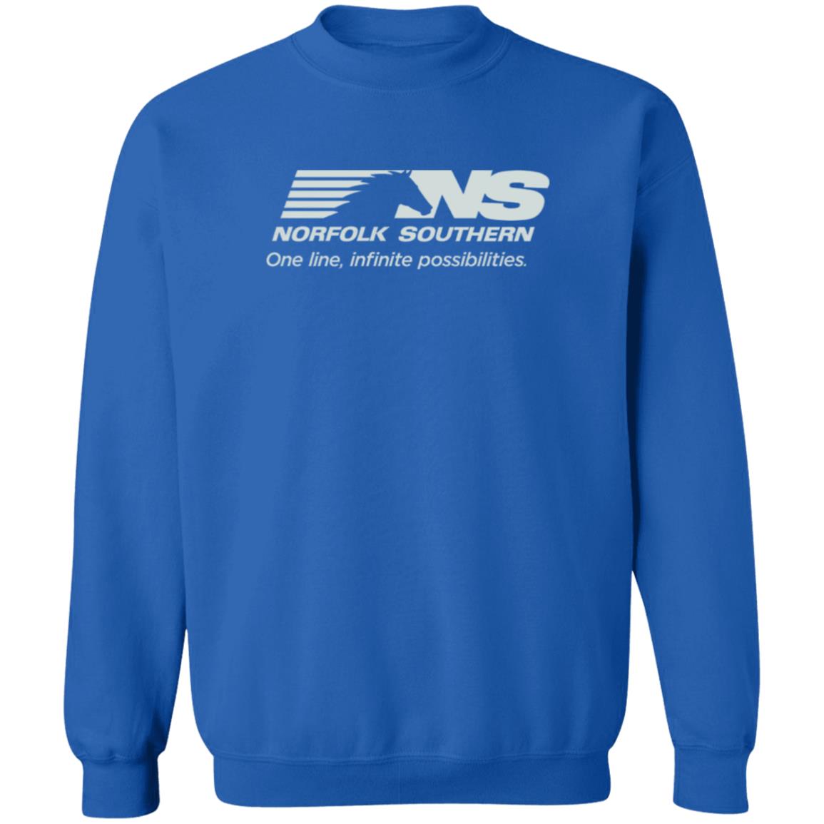 Norfolk Southern Crewneck Pullover Sweatshirt - Broken Knuckle Apparel