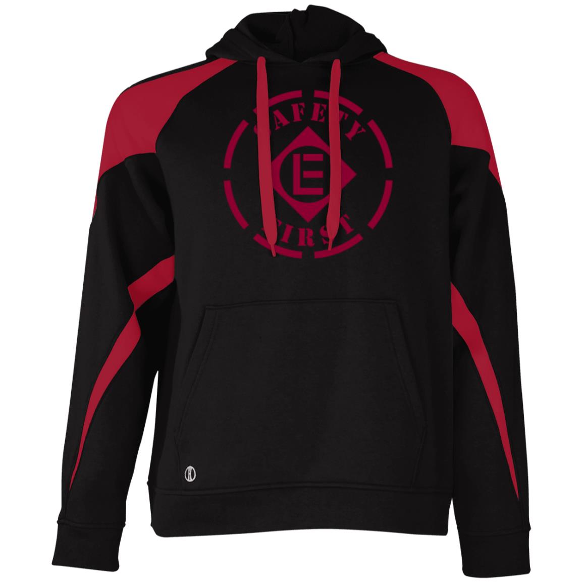 Erie Lackawanna Athletic Colorblock Fleece Hoodie - Broken Knuckle Apparel
