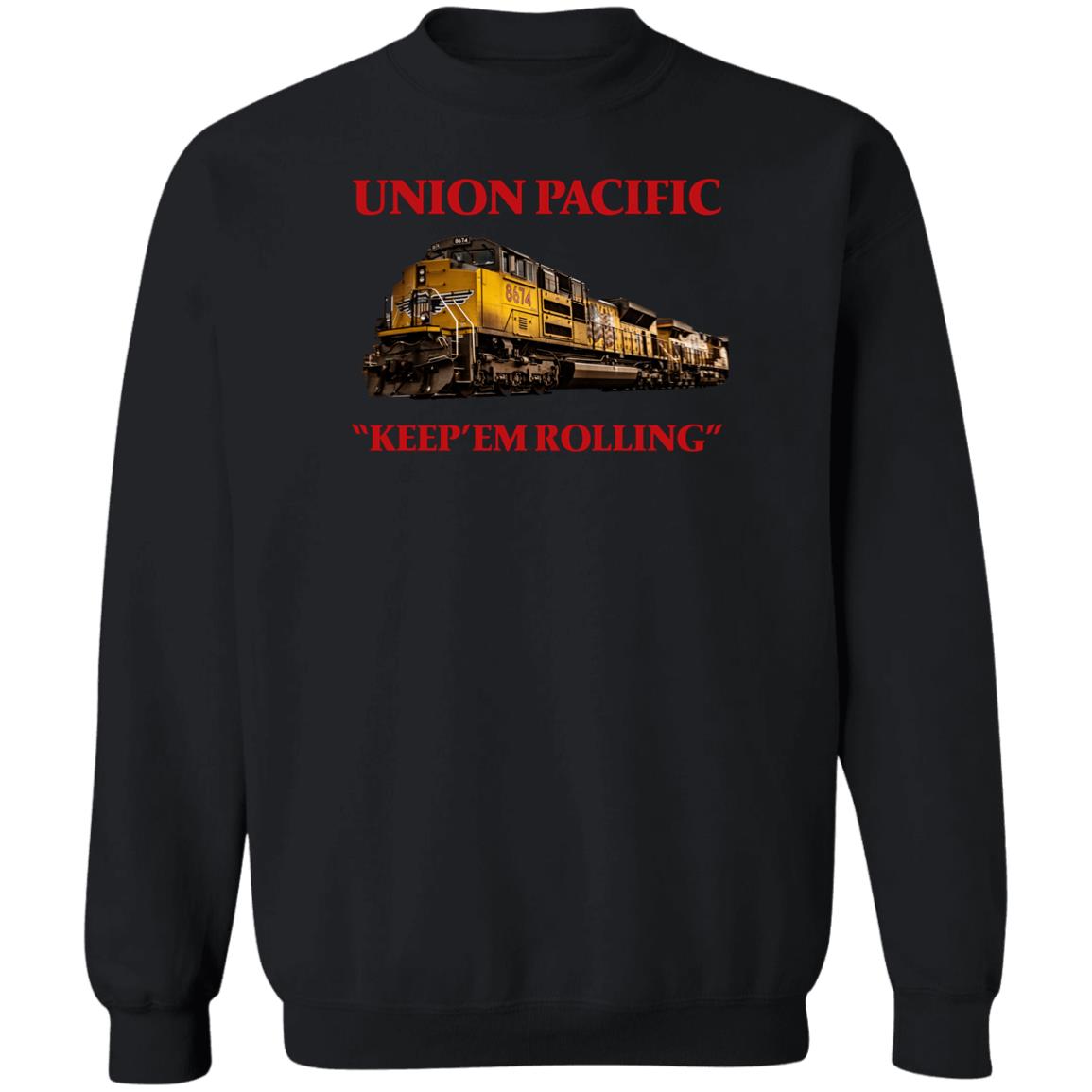 UPRR "Keep'em Moving" Crewneck Pullover Sweatshirt - Broken Knuckle Apparel