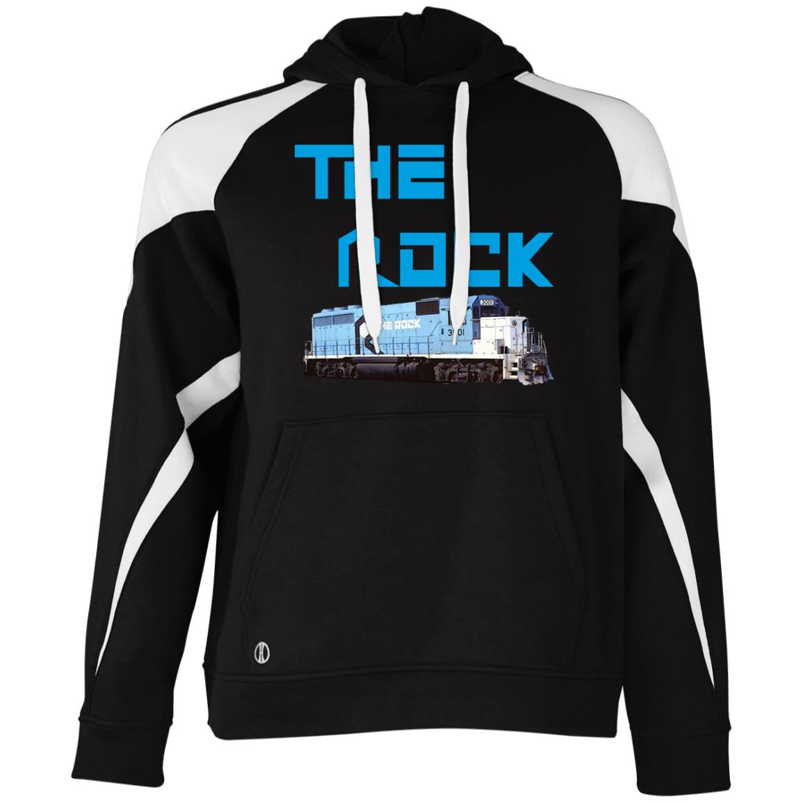 The Rock Loco Athletic Colorblock Fleece Hoodie - Broken Knuckle Apparel