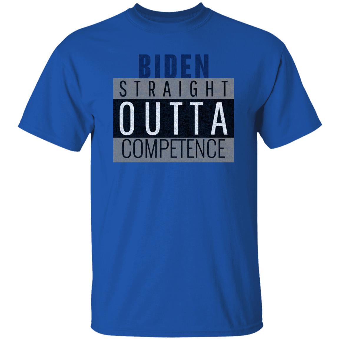 Biden Straight Outta Competence! Heavyweight Classic T-Shirt - Broken Knuckle Apparel