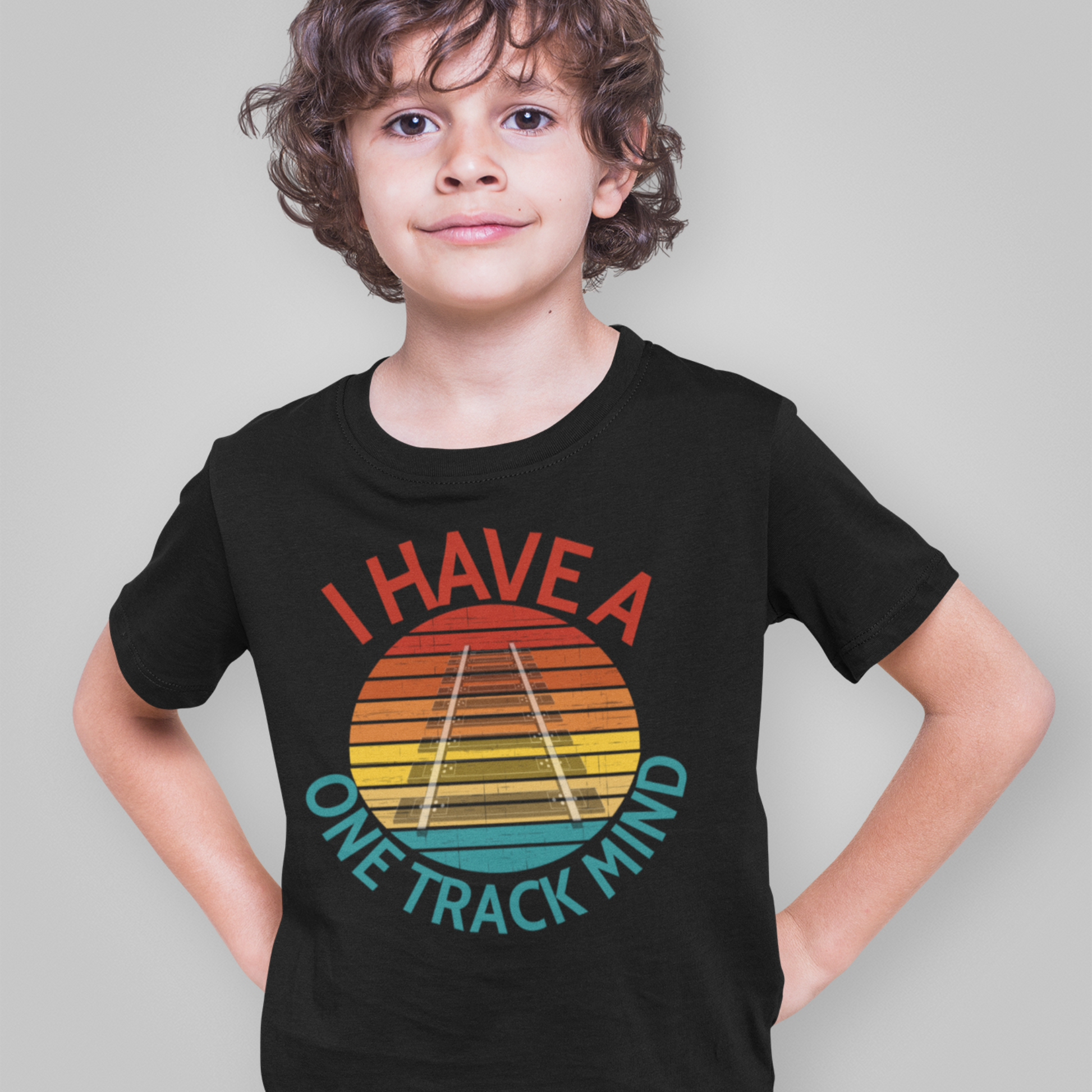 One Track Mind Youth Classic 100% Cotton T-Shirt - Broken Knuckle Apparel
