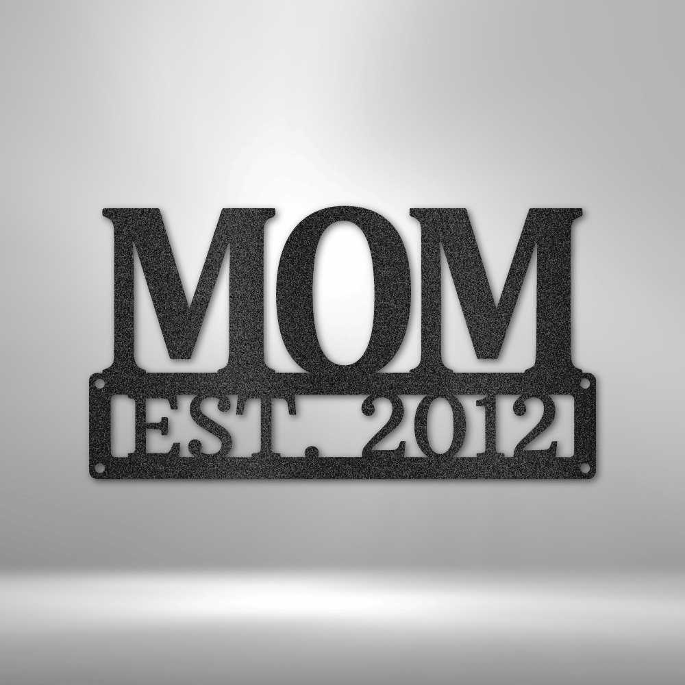 Mother's Day Plaque - Personalized Steel Sign - Broken Knuckle Apparel
