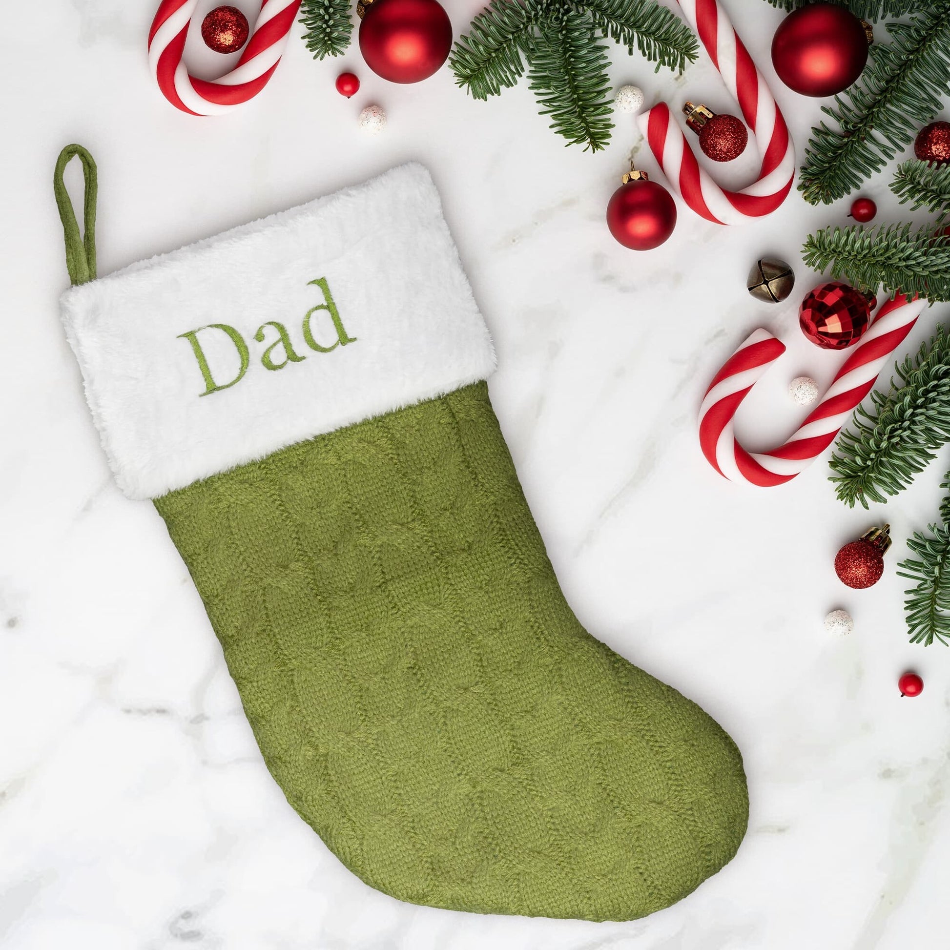 Personalized Embroidered Christmas Stockings - Broken Knuckle Apparel