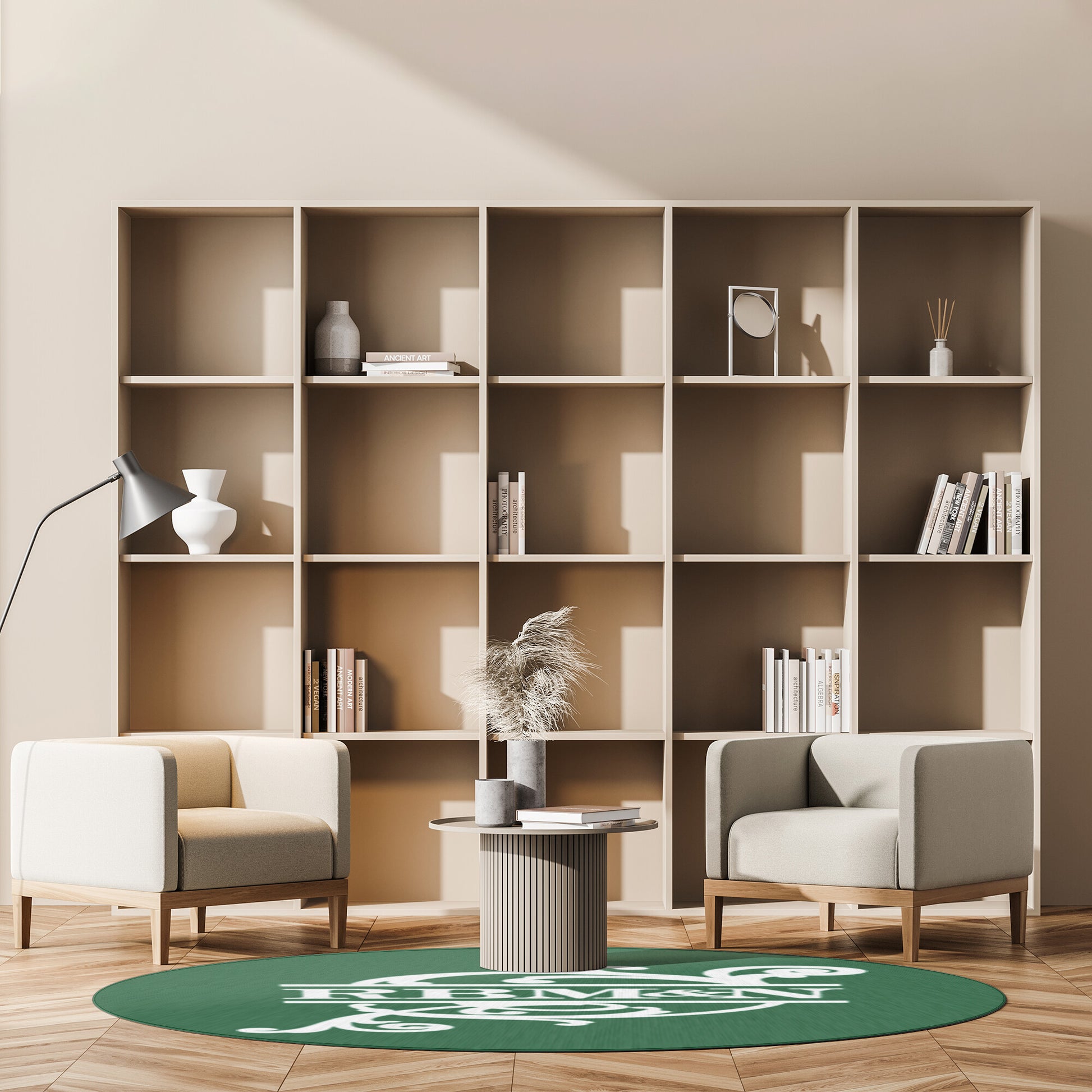 Reading Blue Mountain & Northern [RBM&N] Round Area Rug - Broken Knuckle Apparel