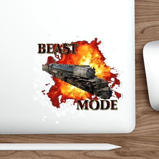 UP Big Boy 4014 Beast Mode Die-Cut Stickers - Broken Knuckle Apparel