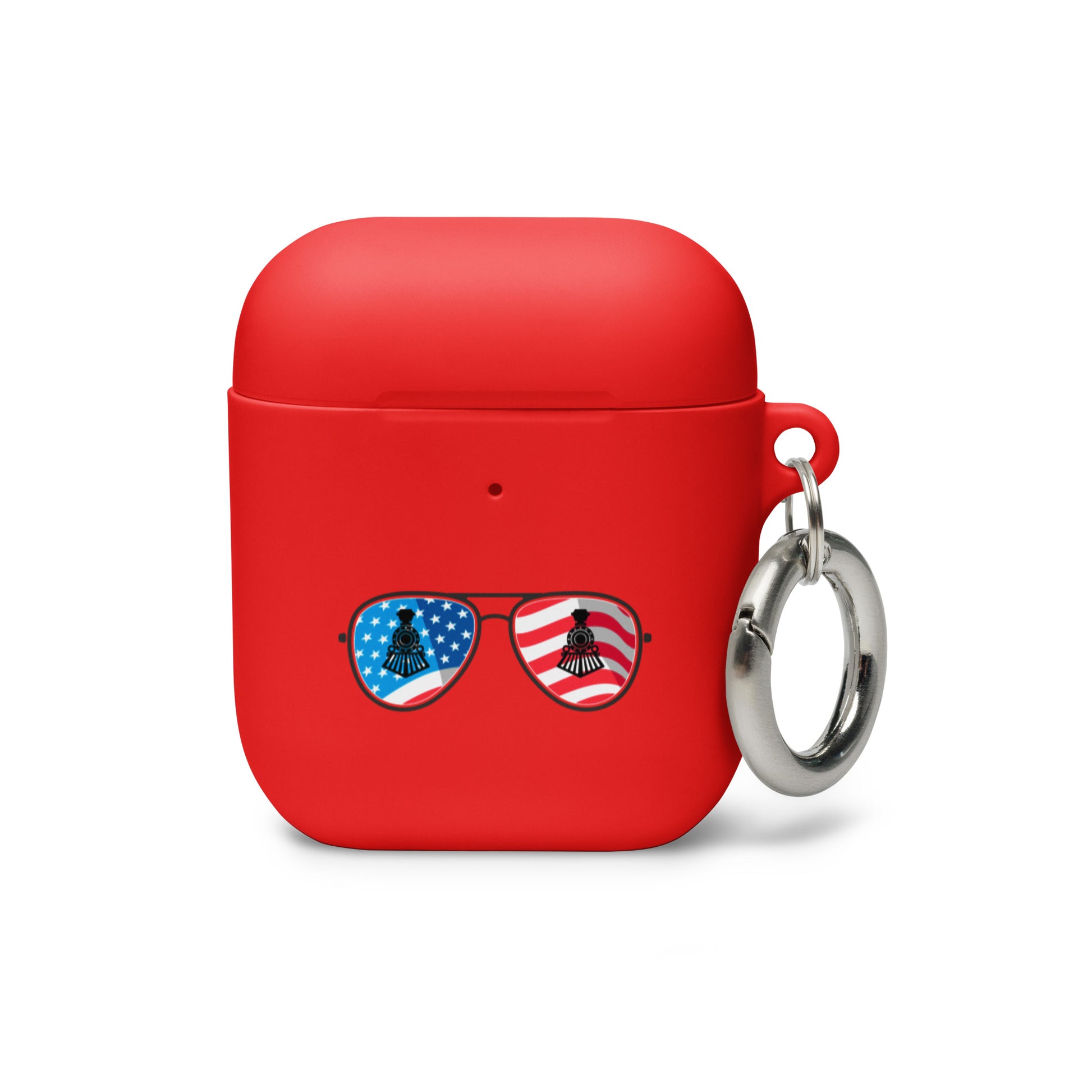 Train Glasses AirPods case - Broken Knuckle Apparel