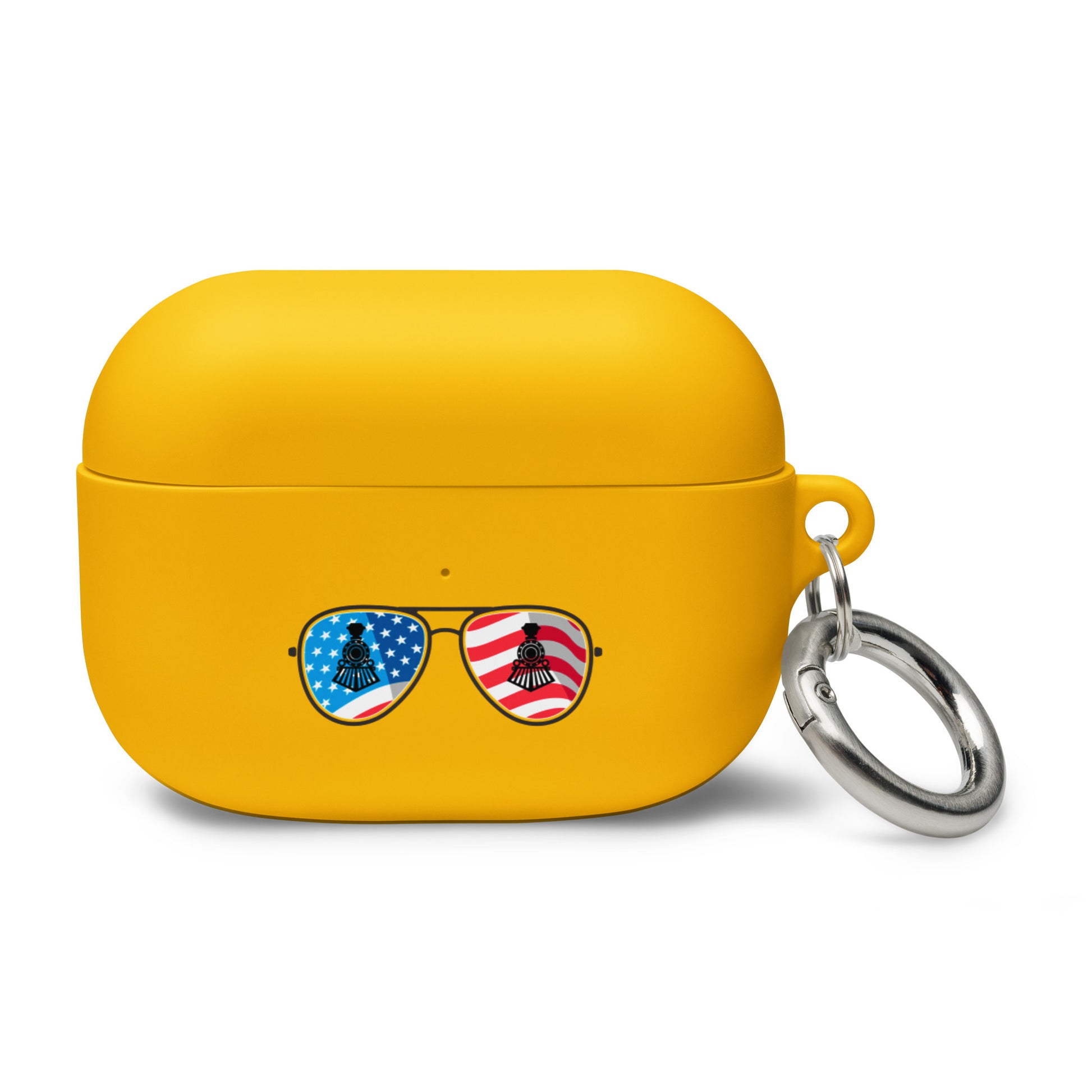 Train Glasses AirPods case - Broken Knuckle Apparel