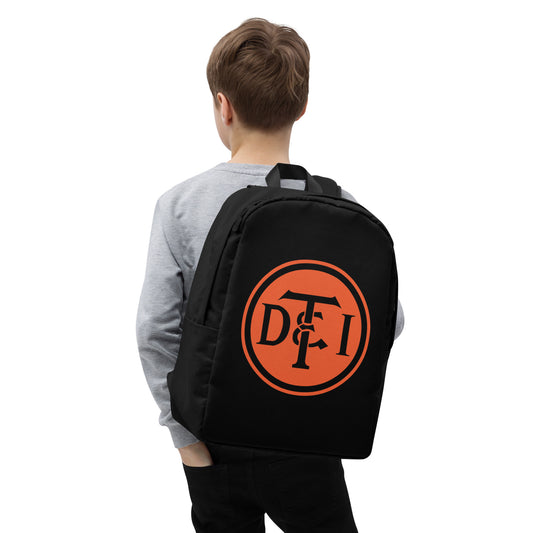 DT&I Vintage Logo Minimalist Backpack - Broken Knuckle Apparel