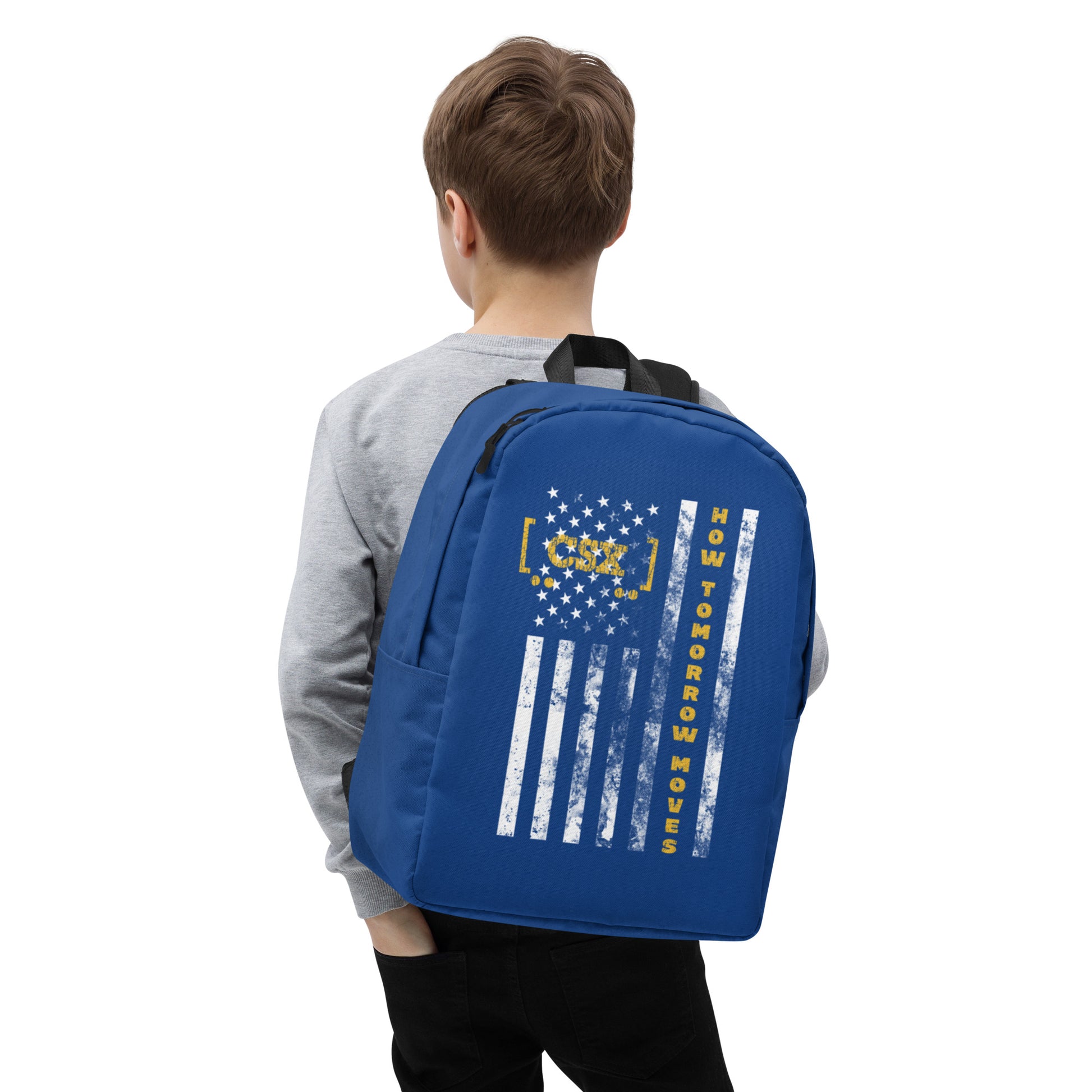 CSX How Tomorrow Moves Minimalist Backpack - Broken Knuckle Apparel