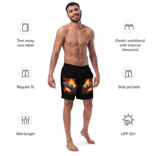 Big Boy 4014 Beast Mode Men's swim trunks - Broken Knuckle Apparel