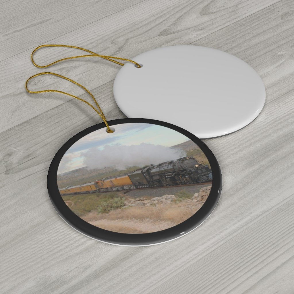 Big Boy 4014 Steam Locomotive Ceramic Ornaments - Broken Knuckle Apparel