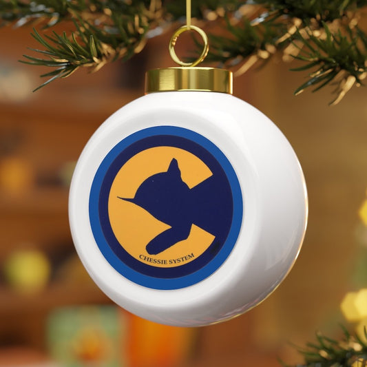 Chessie System Christmas Ball Ornament - Broken Knuckle Apparel