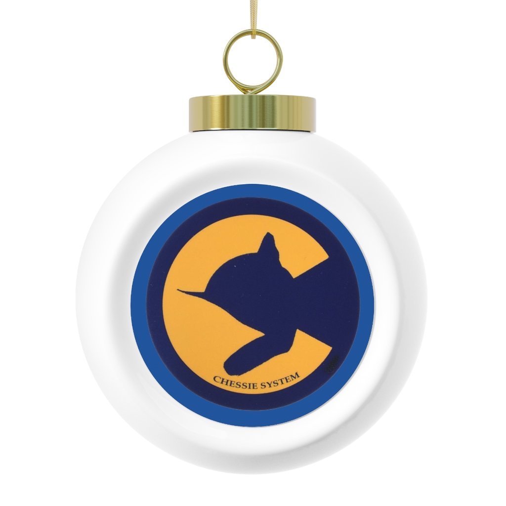 Chessie System Christmas Ball Ornament - Broken Knuckle Apparel