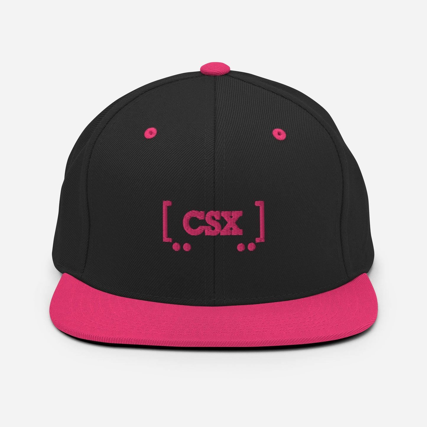 CSX Ladies Pink Snapback Hat - Broken Knuckle Apparel