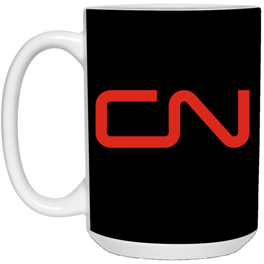 Canadian National [CN] 15 oz. Ceramic Mug - Broken Knuckle Apparel