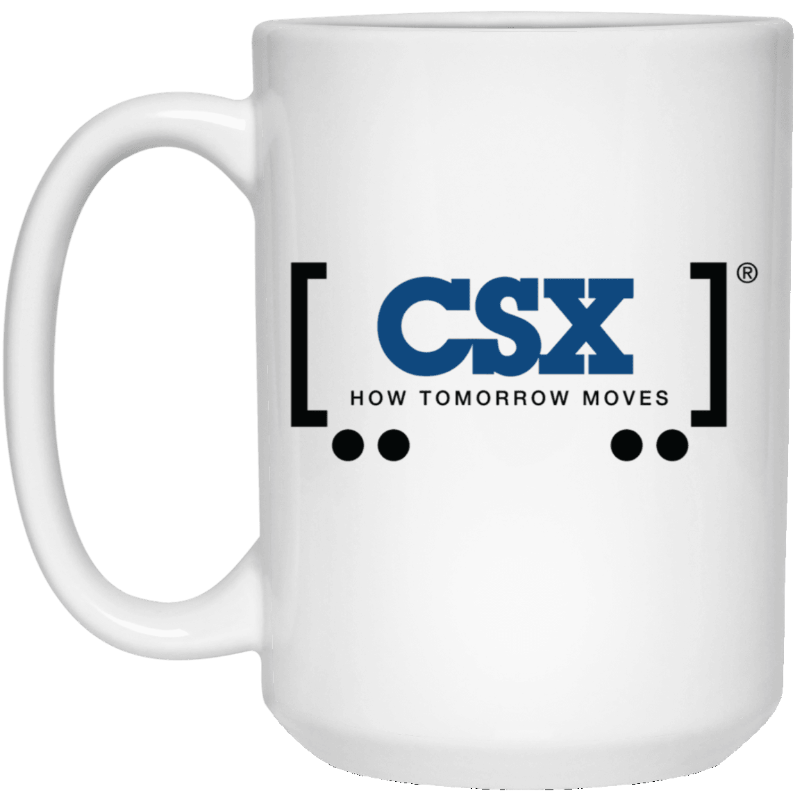 CSX How Tomorrow Moves 15 oz. Ceramic Mug - Broken Knuckle Apparel