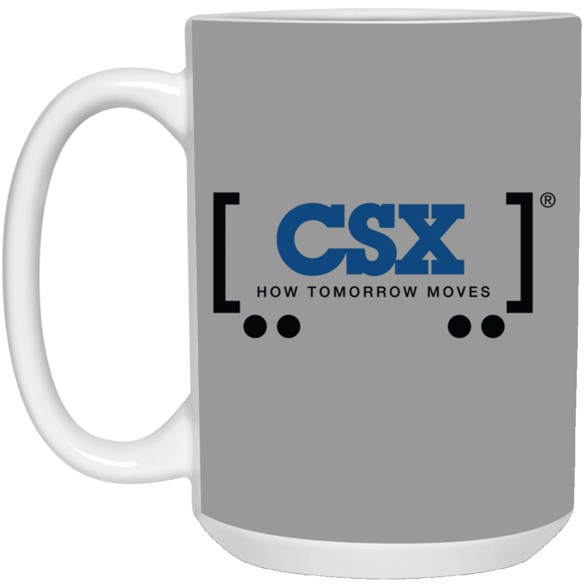 CSX How Tomorrow Moves 15 oz. Ceramic Mug - Broken Knuckle Apparel