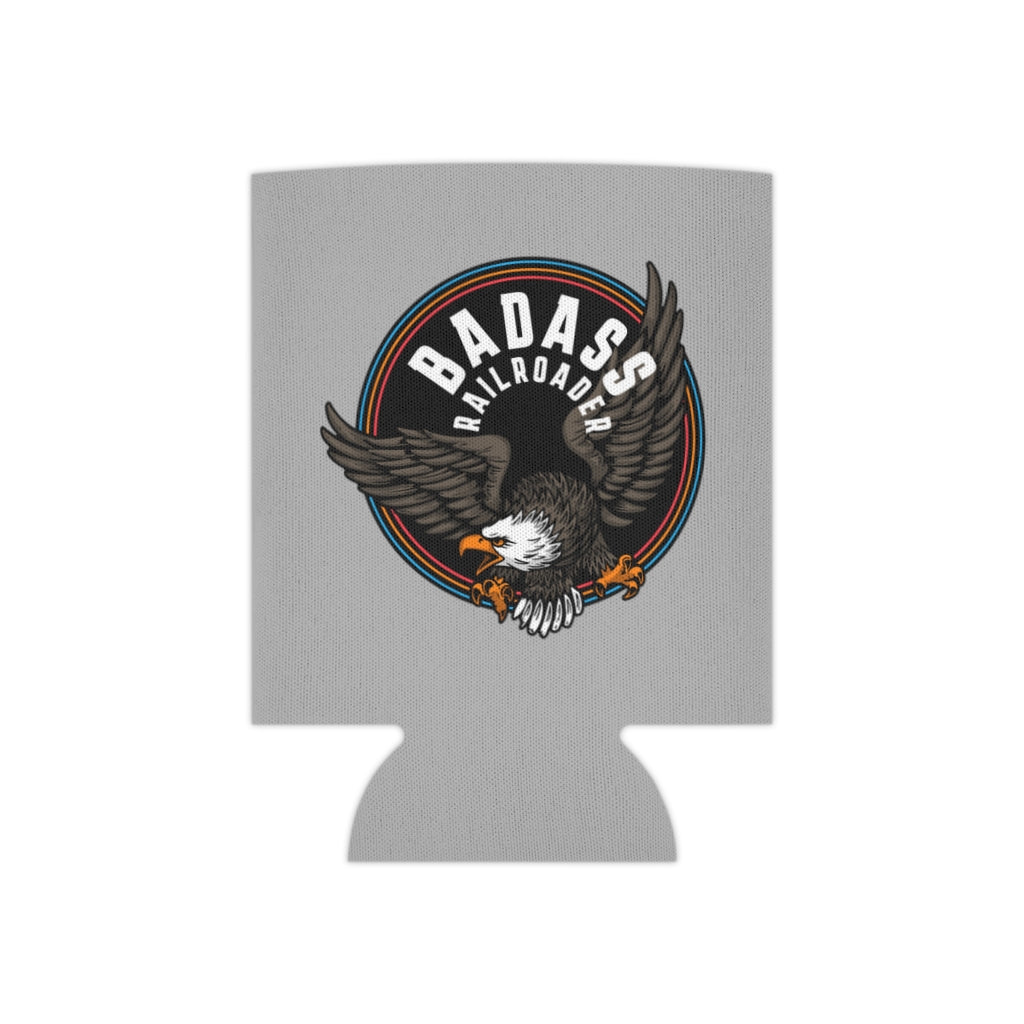 Badass Railroader Can Cooler - Broken Knuckle Apparel