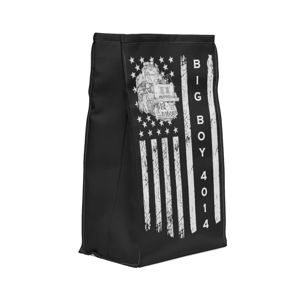 UP Big Boy 4014 Flag Polyester Lunch Bag - Broken Knuckle Apparel