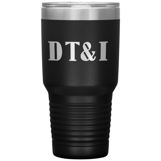 Detroit & Toledo Ironton [DT&I] 30oz Vacuum Tumbler - Broken Knuckle Apparel