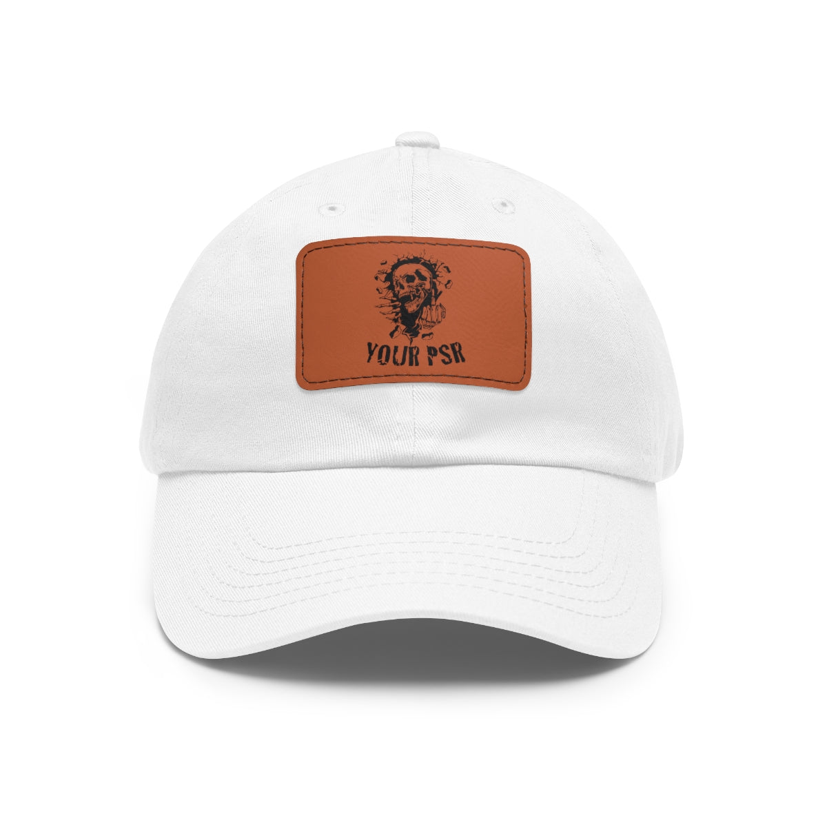F*CK YOUR PSR Dad Hat with Leather Patch - Broken Knuckle Apparel
