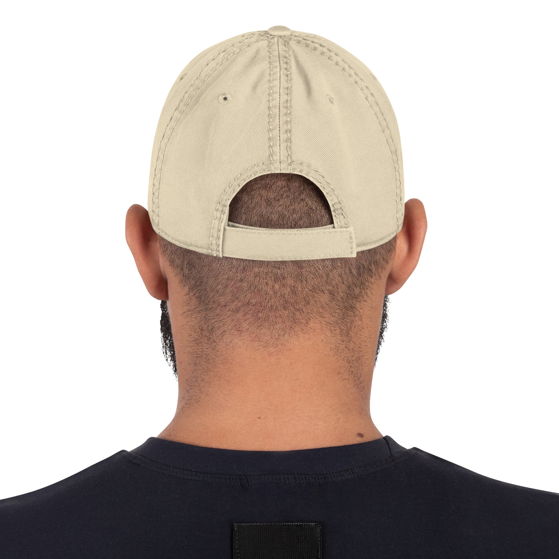 The Rock Distressed Dad Hat - Broken Knuckle Apparel