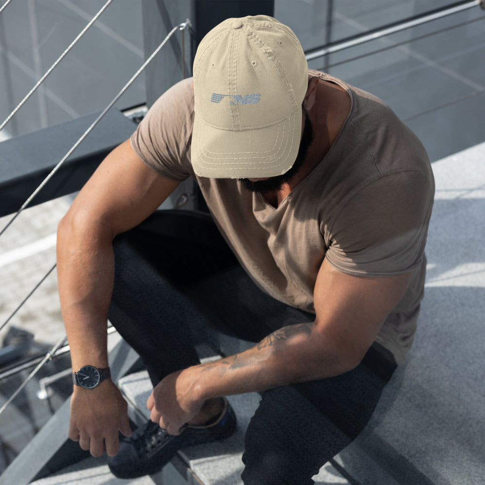 Norfolk Southern Distressed Dad Hat - Broken Knuckle Apparel