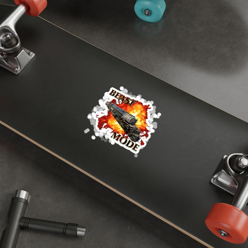 UP Big Boy 4014 Beast Mode Die-Cut Stickers - Broken Knuckle Apparel