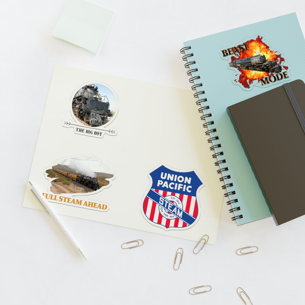 UP Big Boy 4014 Sticker Sheets - Broken Knuckle Apparel