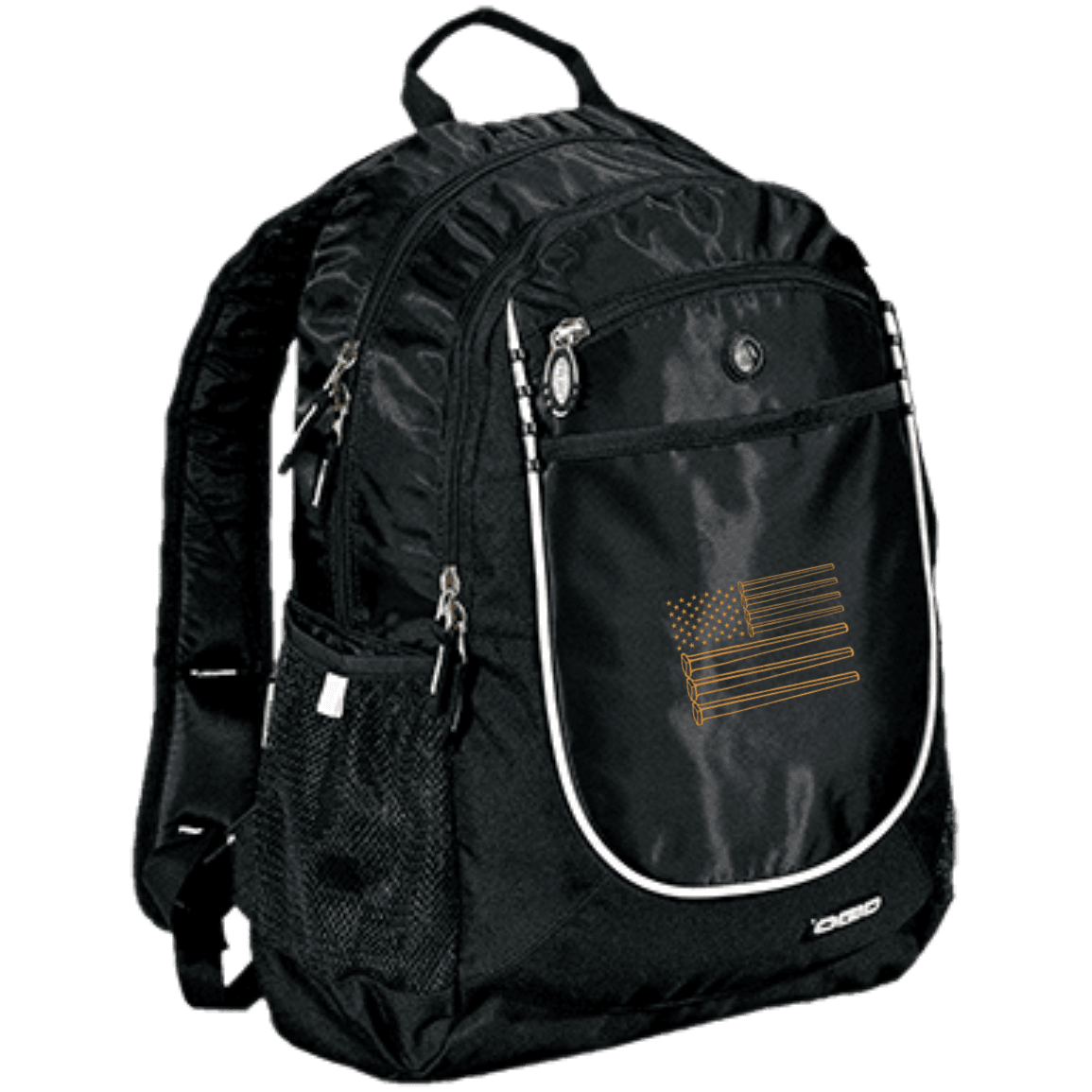 Golden Spike American Flag Rugged Ogio Backpack - Broken Knuckle Apparel