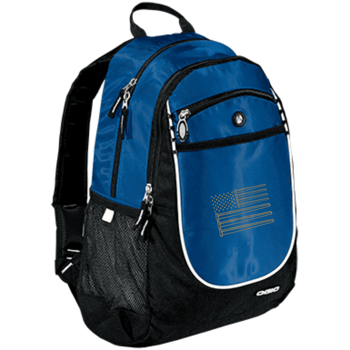 Golden Spike American Flag Rugged Ogio Backpack - Broken Knuckle Apparel