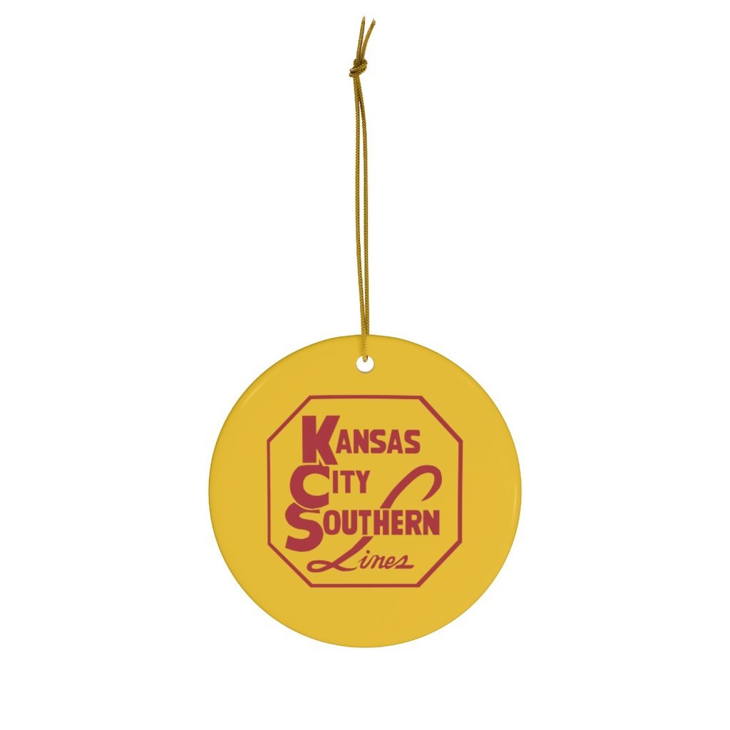 Kansas City Southern [KCS] Railway Ceramic Ornaments - Broken Knuckle Apparel
