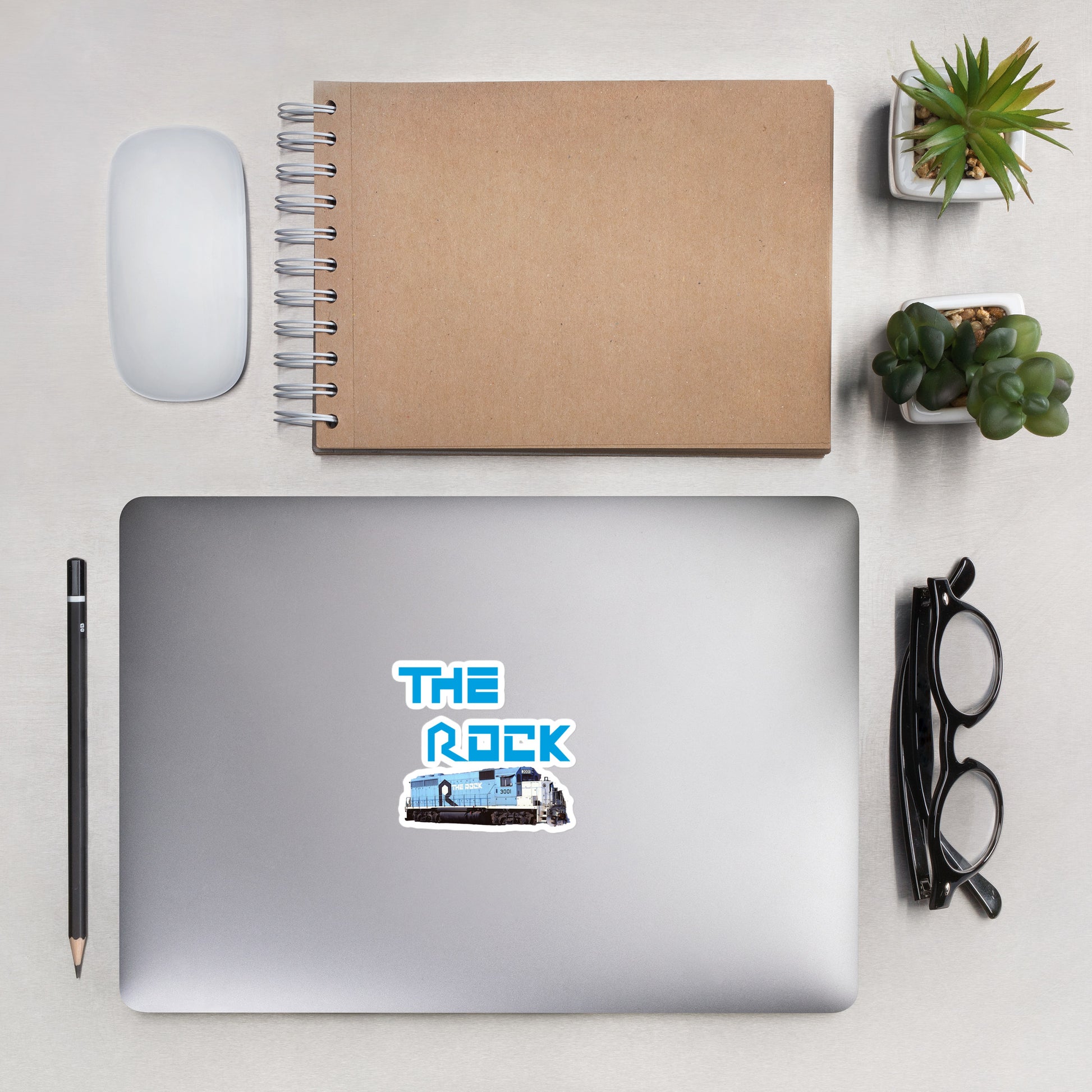 The Rock Bubble-free stickers - Broken Knuckle Apparel