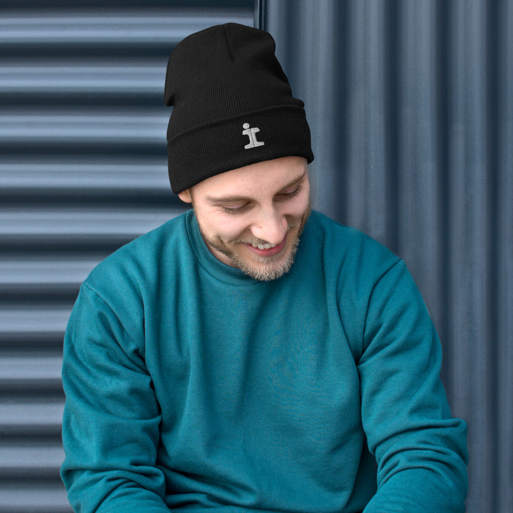 Illinois Central Embroidered Beanie - Broken Knuckle Apparel