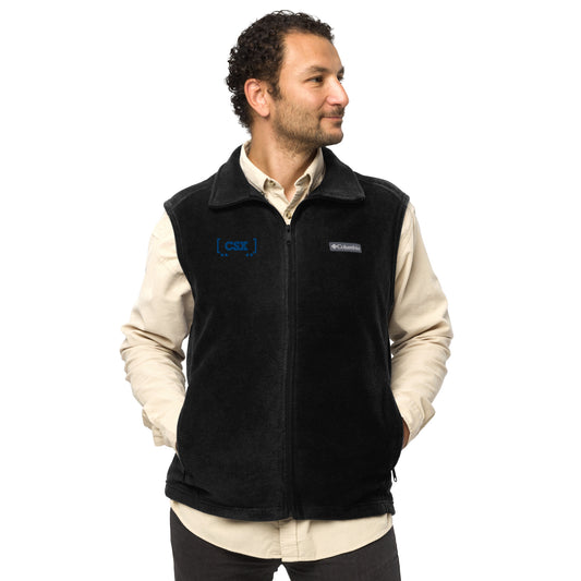 CSX Men’s Columbia fleece vest - Broken Knuckle Apparel