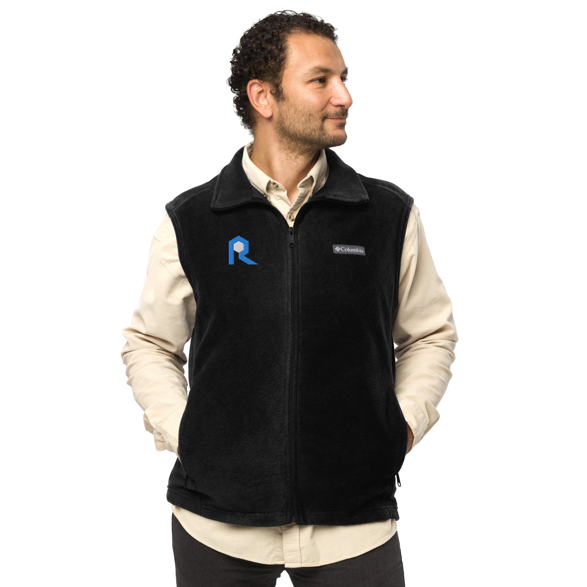 The Rock Men’s Columbia fleece vest - Broken Knuckle Apparel