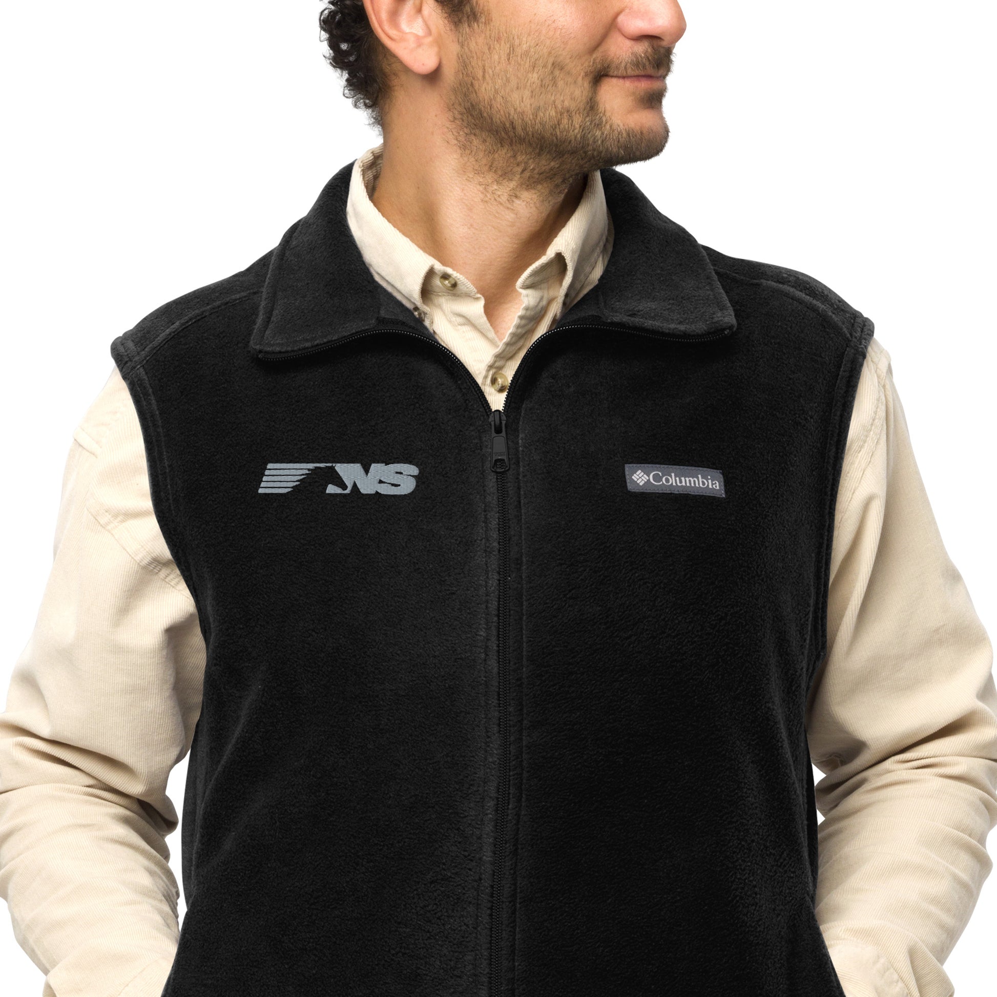 Norfolk Southern Men’s Columbia fleece vest - Broken Knuckle Apparel