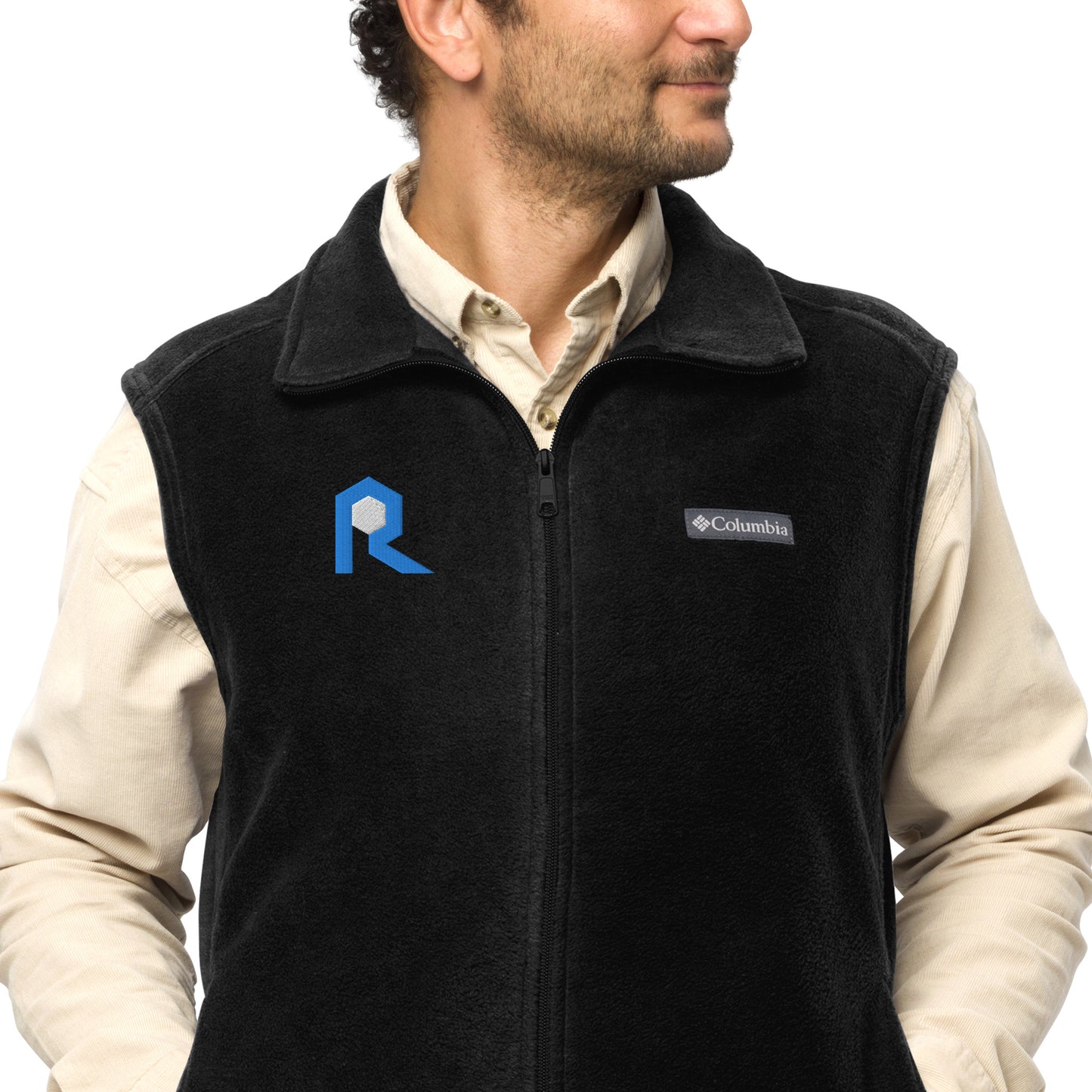 The Rock Men’s Columbia fleece vest - Broken Knuckle Apparel