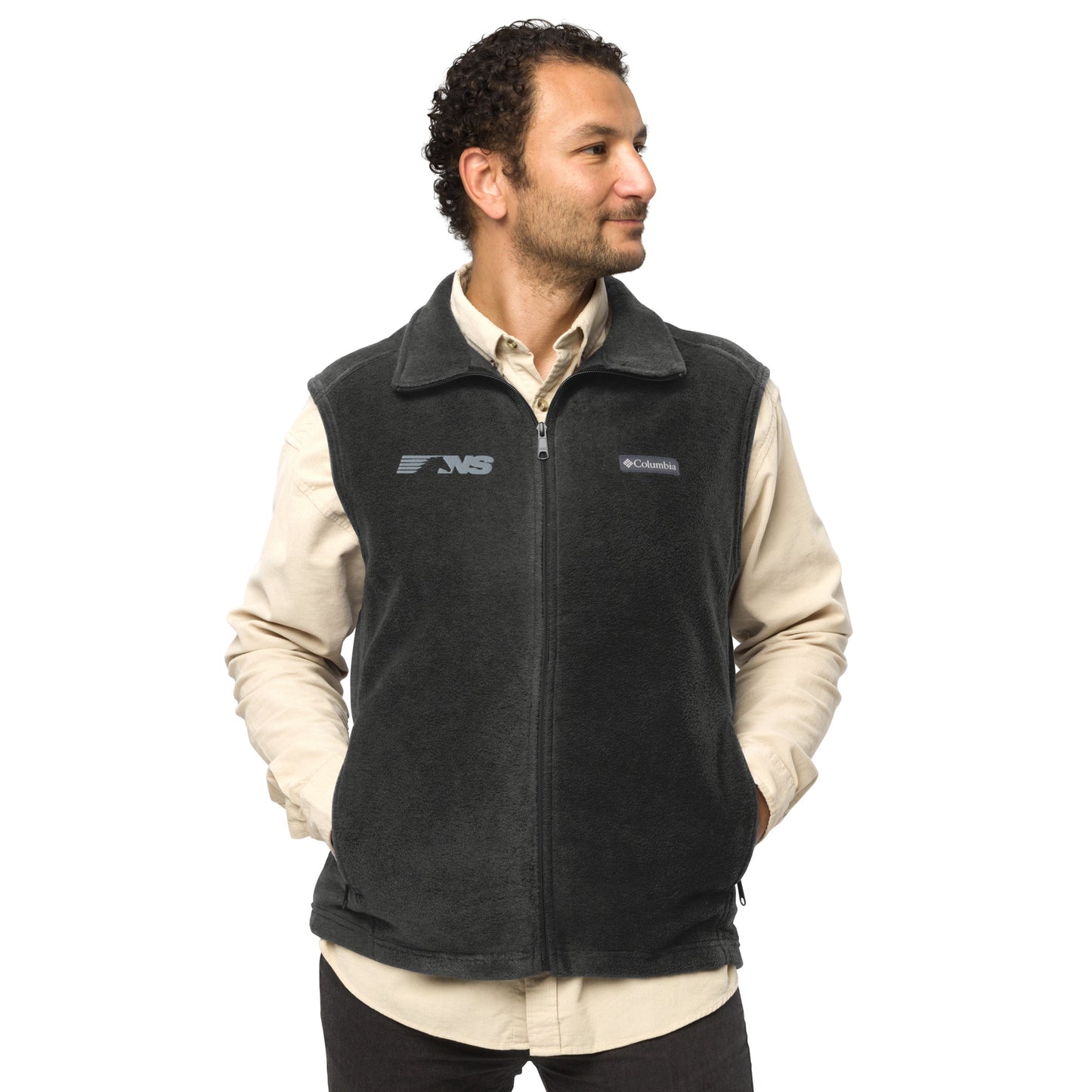 Norfolk Southern Men’s Columbia fleece vest - Broken Knuckle Apparel