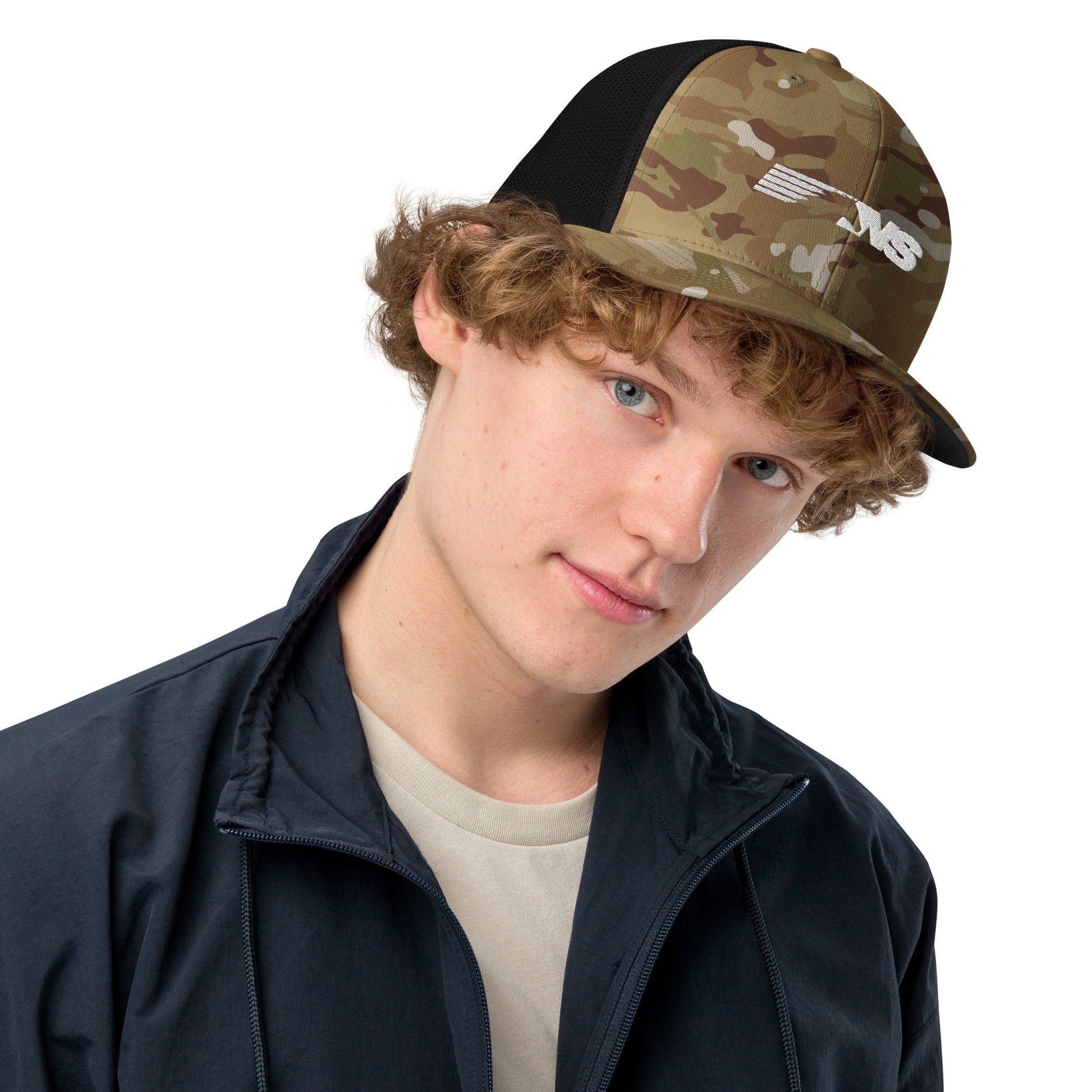 Norfolk Southern Mesh back trucker cap - Broken Knuckle Apparel