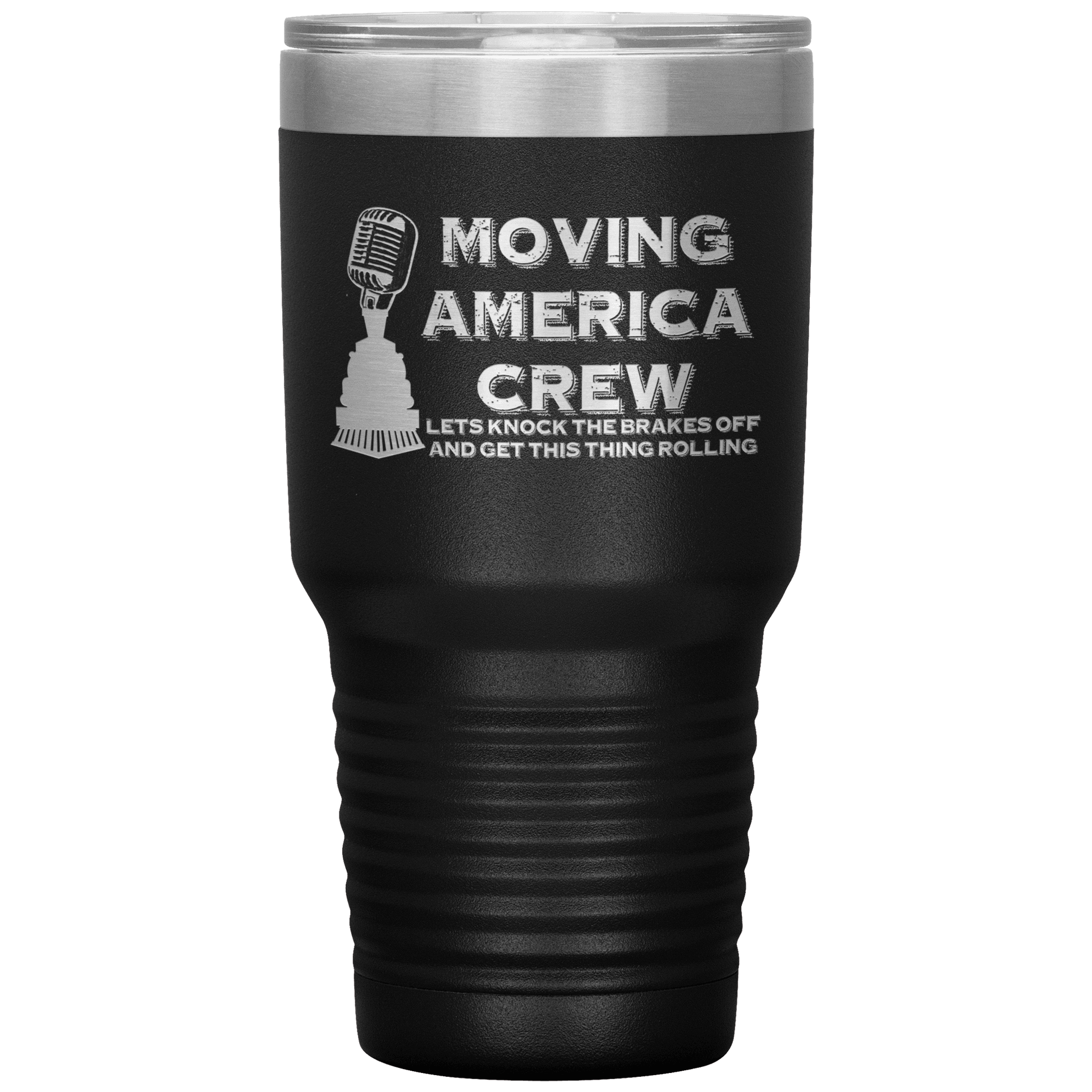 Moving America Crew 30 oz Tumbler - Broken Knuckle Apparel