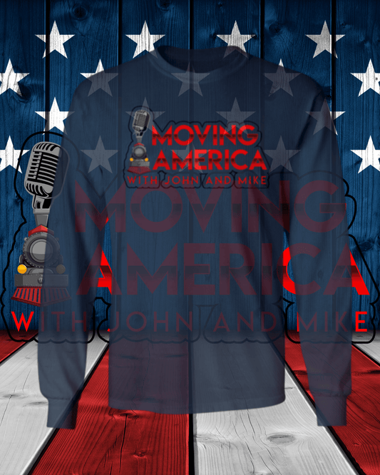 Moving America Podcast Ultra Cotton T-Shirt - Broken Knuckle Apparel