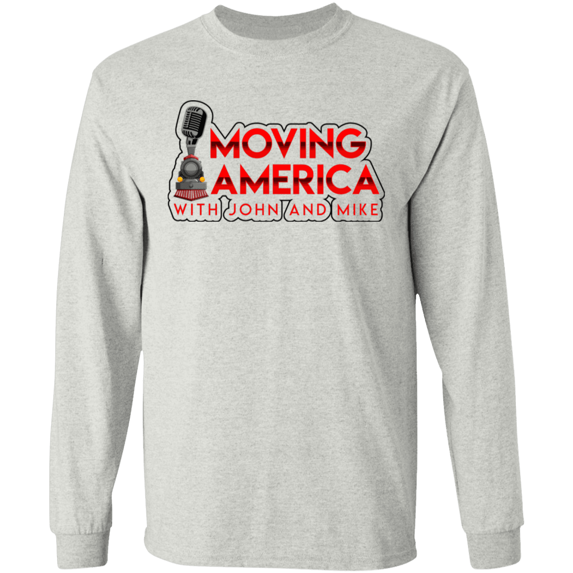 Moving America Podcast Ultra Cotton T-Shirt - Broken Knuckle Apparel