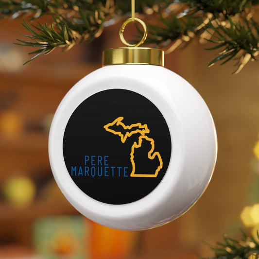 Pere Marquette Christmas Ball Ornament - Broken Knuckle Apparel